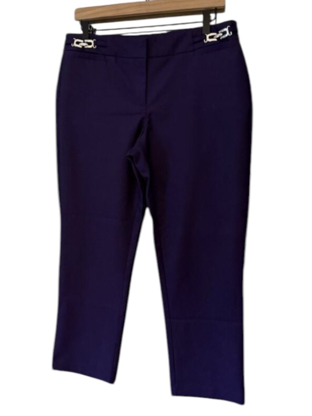 7th Avenue New York & Company Blue Dress Pants 8